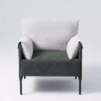 Chenille Oversized Accent Chair, Sofa Chair with Large Seat, Modern Armchair Reading Chairs for Bedroom Living Room(Set of 2
