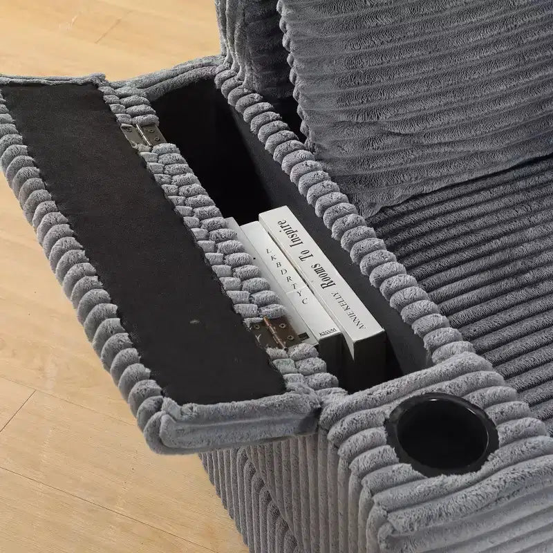 sofa With 2 toss pillows and a ottoman ,Comfy Sofa- Deep Seat Couch for Living Room