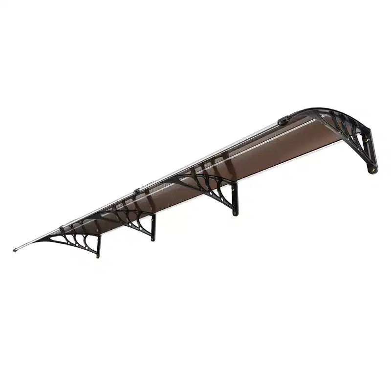 VEVOR Window Door Awning Canopy , UPF 50+ Polycarbonate Entry Door Outdoor Window Awning Exterior, Front Door Overhang Awning