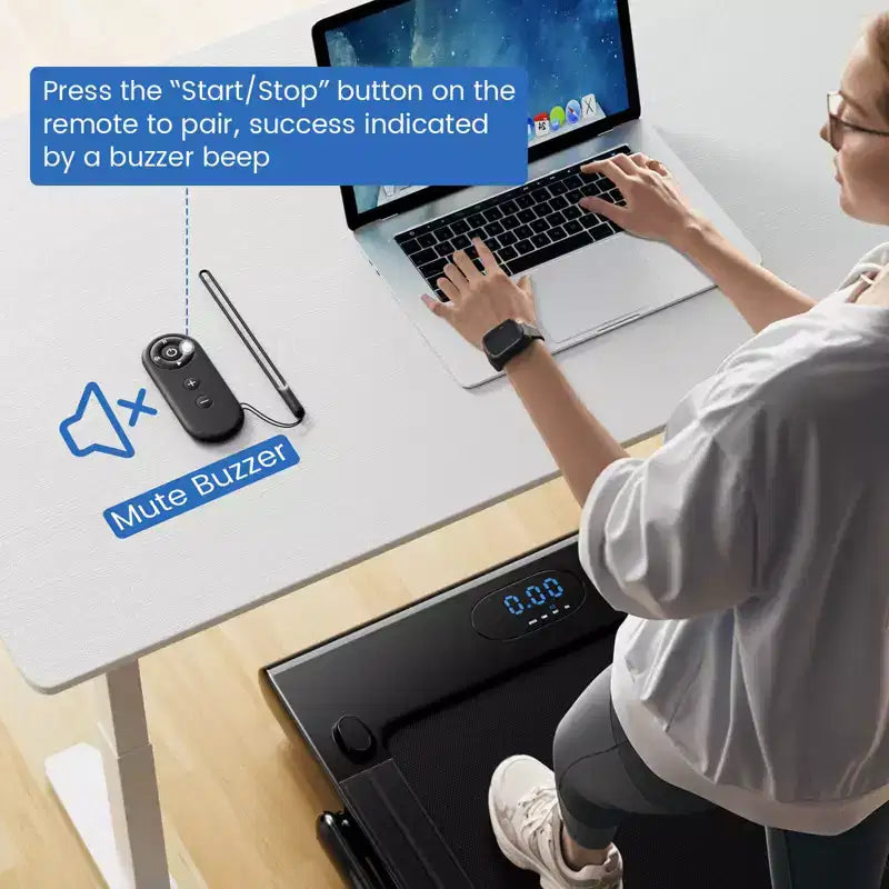 Costway 3-in-1 Folding Treadmill with Smart Apps Remote Control LED Display and Speakers Blue/Silver