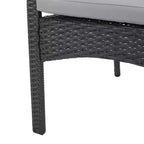 Christopher Knight Home Kent Outdoor Acacia Wood and Wicker 3 Piece Bistro Set