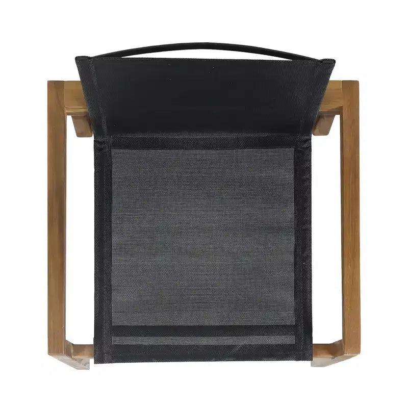 Christopher Knight Home Marcello Outdoor Mesh and Acacia Wood 3 Piece Bistro Set