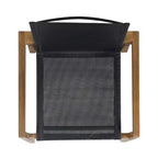 Christopher Knight Home Marcello Outdoor Mesh and Acacia Wood 3 Piece Bistro Set