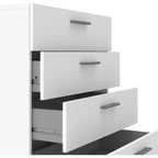 HomeStock Austin Four Drawer Chest Contemporary Style Modern