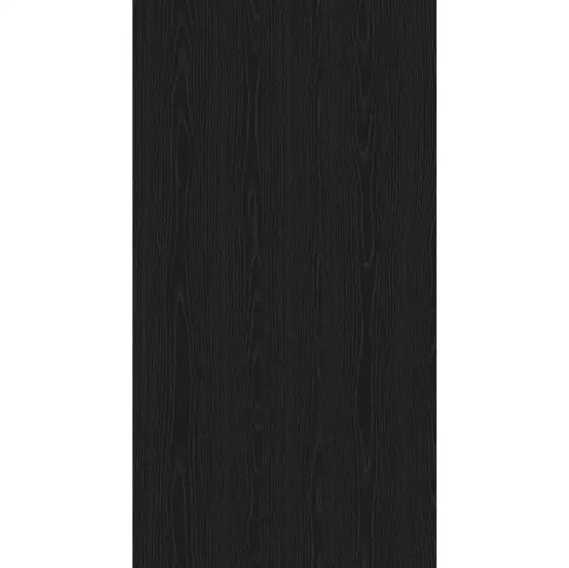 HomeStock Scottsdale 5 Drawer Chest Contemporary Storage Chest Black Wood Grain