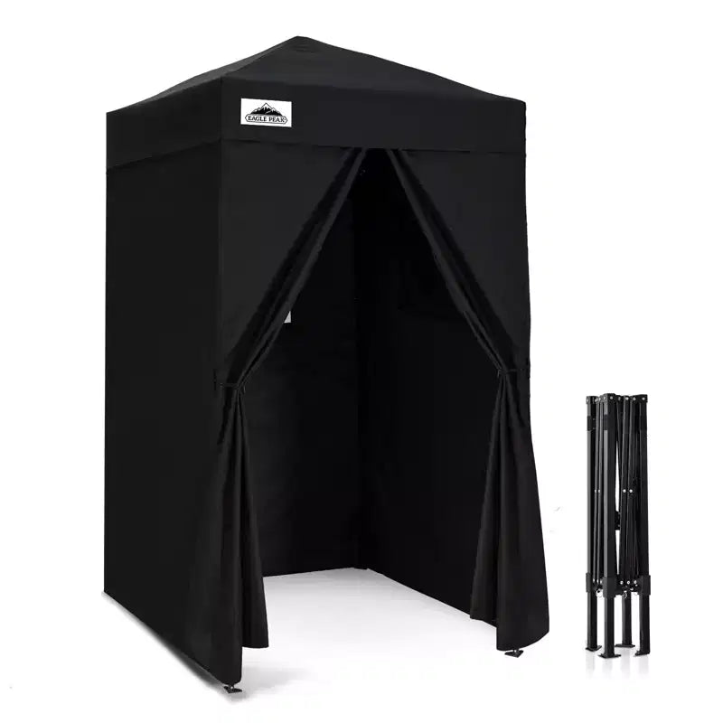 EAGLE PEAK 4x4 Pop Up Canopy, Flex Ultra Compact Portable Privacy Changing Room Photoshoots