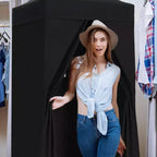 EAGLE PEAK 4x4 Pop Up Canopy, Flex Ultra Compact Portable Privacy Changing Room Photoshoots
