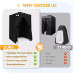 EAGLE PEAK 4x4 Pop Up Canopy, Flex Ultra Compact Portable Privacy Changing Room Photoshoots