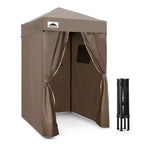 EAGLE PEAK 4x4 Pop Up Canopy, Flex Ultra Compact Portable Privacy Changing Room Photoshoots
