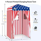 EAGLE PEAK 4x4 Pop Up Canopy, Flex Ultra Compact Portable Privacy Changing Room Photoshoots