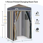 EAGLE PEAK 4x4 Pop Up Canopy, Flex Ultra Compact Portable Privacy Changing Room Photoshoots