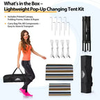EAGLE PEAK 4x4 Pop Up Canopy, Flex Ultra Compact Portable Privacy Changing Room Photoshoots