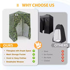 EAGLE PEAK 4x4 Pop Up Canopy, Flex Ultra Compact Portable Privacy Changing Room Photoshoots