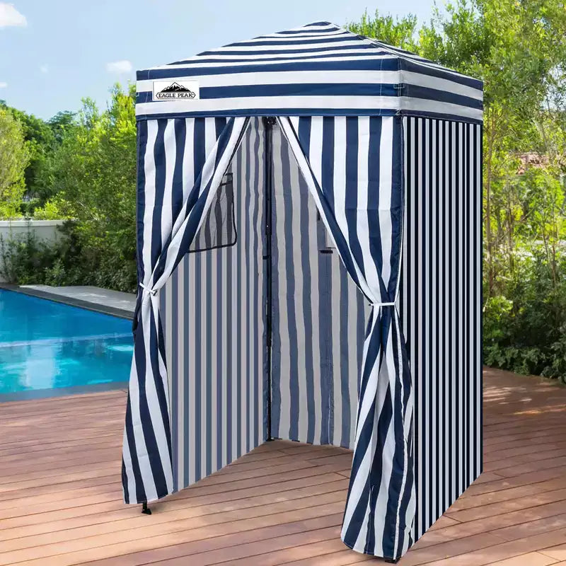 EAGLE PEAK 4x4 Pop Up Canopy, Flex Ultra Compact Portable Privacy Changing Room Photoshoots