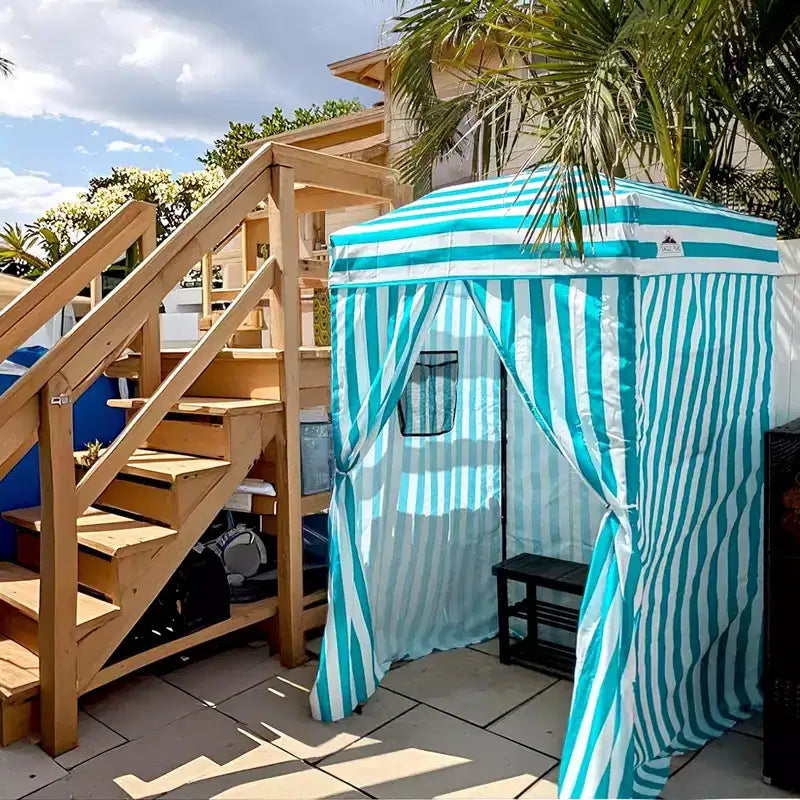 EAGLE PEAK 4x4 Pop Up Canopy, Flex Ultra Compact Portable Privacy Changing Room Photoshoots