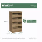 ClosetMaid Modular Storage 4-Drawer Unit - ClosetMaid