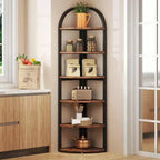 71.65 Narrow Space Saving Tall Bookshelf