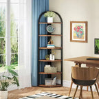 71.65 Narrow Space Saving Tall Bookshelf