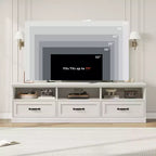 70in TV Stand for TVs up to 80, Mid Century Modern Entertainment Center with Drawer, TV Console Media Cabinet for Living Room, Bedroom