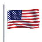 vidaXL US Flag Multicolor 68D 100% polyester Large Durable US Flag