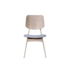 New Classic Furniture,Oscar Wood Back Dining Chair (Set of 2), White Ash