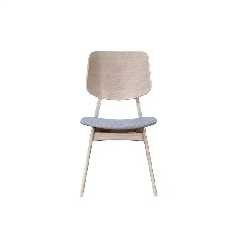 New Classic Furniture,Oscar Wood Back Dining Chair (Set of 2), White Ash