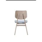 New Classic Furniture,Oscar Wood Back Dining Chair (Set of 2), White Ash