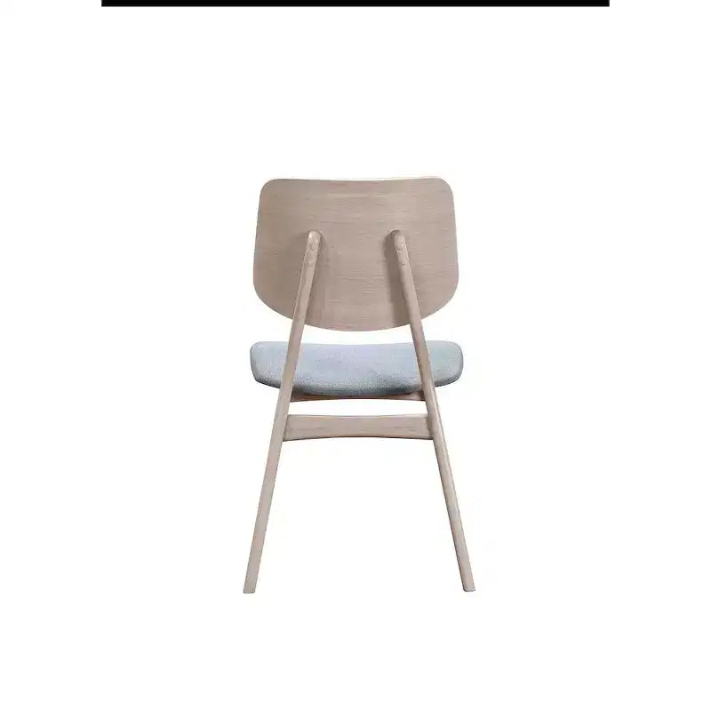 New Classic Furniture,Oscar Wood Back Dining Chair (Set of 2), White Ash