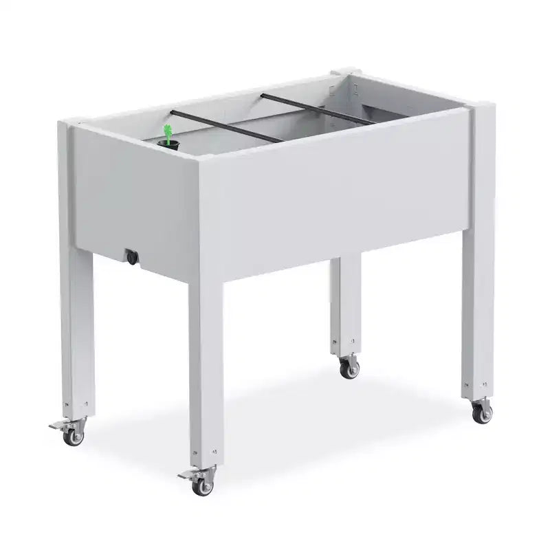 Chic Crate - Srushti Raised Garden Bed with Wheels for Indoor & Outdoor