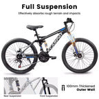 Sturdy Steel Frame for Adults, Commuting, Travel and Off-Road Cycling