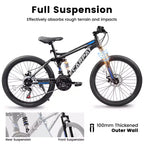 Sturdy Steel Frame for Adults, Commuting, Travel and Off-Road Cycling