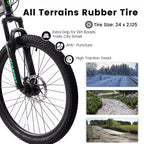 Sturdy Steel Frame for Adults, Commuting, Travel and Off-Road Cycling