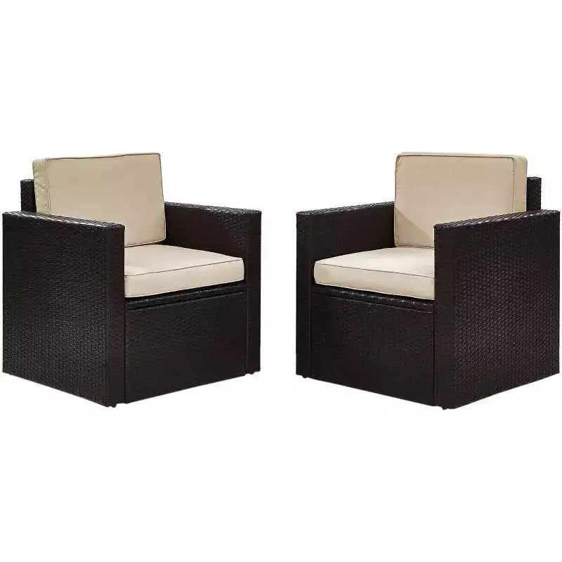 HomeStock Palm Harbor Outdoor Wicker Sofa