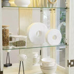 Vatros Lighted Glass Curio Display Cabinet Display Cabinet Glass Storage Cabinet