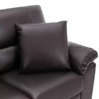 Faux Leather Sofa and Chair ,Ultimate Comfort Couch for Living Room-Morden Fort
