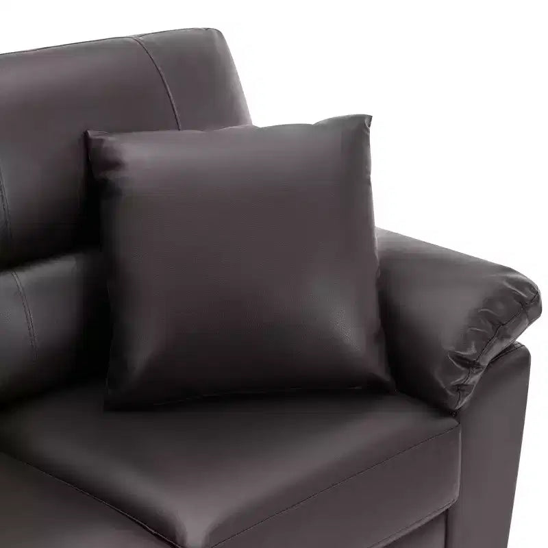 Faux Leather Sofa and Chair ,Ultimate Comfort Couch for Living Room-Morden Fort