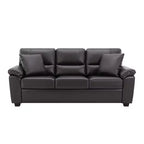 Faux Leather Sofa and Chair ,Ultimate Comfort Couch for Living Room-Morden Fort