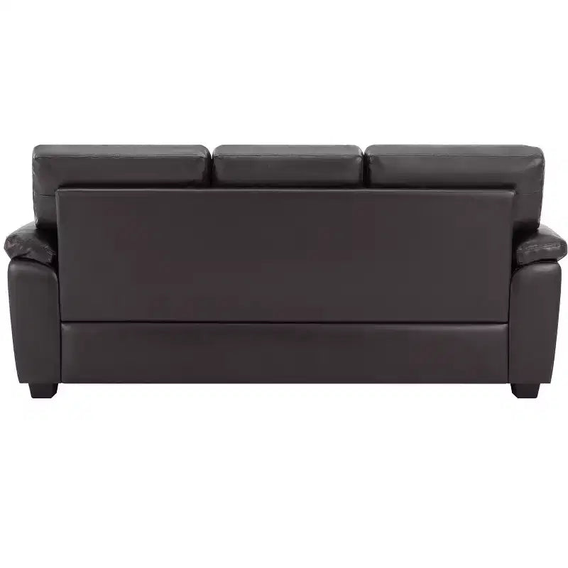 Faux Leather Sofa and Chair ,Ultimate Comfort Couch for Living Room-Morden Fort