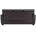 Faux Leather Sofa and Chair ,Ultimate Comfort Couch for Living Room-Morden Fort