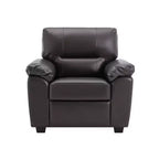 Faux Leather Sofa and Chair ,Ultimate Comfort Couch for Living Room-Morden Fort