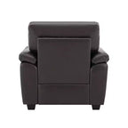 Faux Leather Sofa and Chair ,Ultimate Comfort Couch for Living Room-Morden Fort