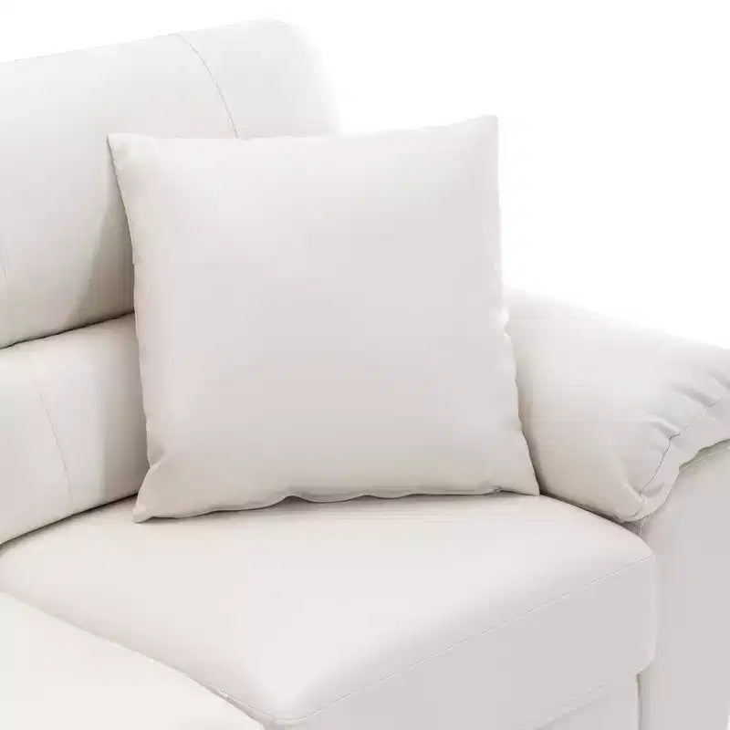 Faux Leather Sofa and Chair ,Ultimate Comfort Couch for Living Room-Morden Fort
