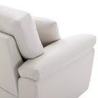 Faux Leather Sofa and Chair ,Ultimate Comfort Couch for Living Room-Morden Fort