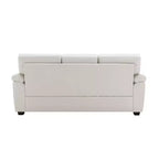Faux Leather Sofa and Chair ,Ultimate Comfort Couch for Living Room-Morden Fort