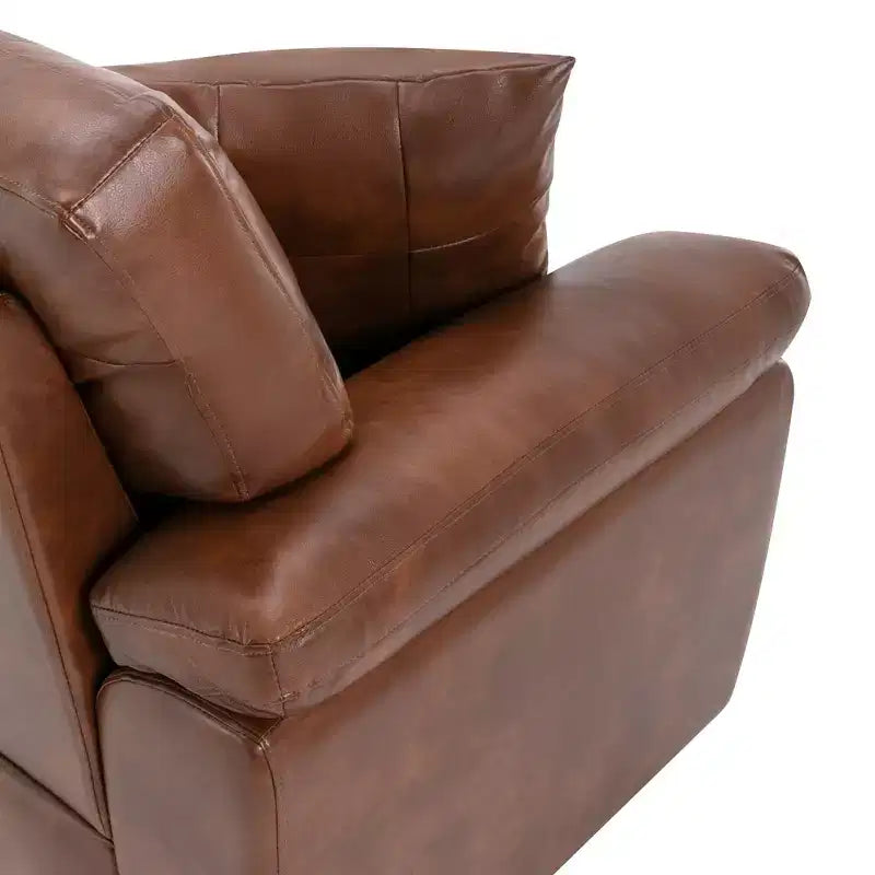 Faux Leather Sofa and Chair ,Ultimate Comfort Couch for Living Room-Morden Fort