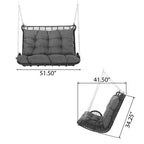 Christopher Knight Home Arruda Outdoor Wicker Porch Swing with Cushions