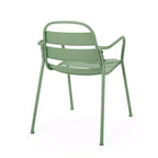 Christopher Knight Home Corey 3 Piece Outdoor Modern Metal Bistro Set with Open Slat Design