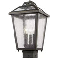 Bayland 3-Bulb Outdoor Fixture - Oil Rubbed Bronze, Dimmable, Wet Rated, 9 x 16