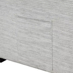 61.6 Modern Chenille Convertible Sofa Bed with USB Ports, Cup Holders & Adjustable Backrest for Living Room, Apartment