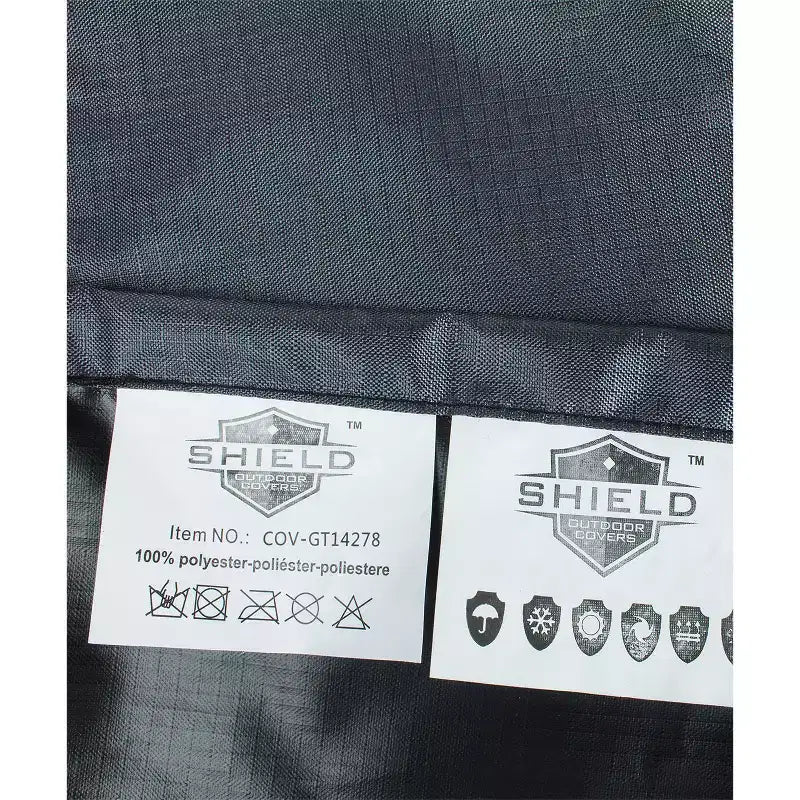 Summerset Shield Sunbed Cover Ultimate Protection for Your Outdoor Furniture 70 x 98.3 x 17.5 Mercury